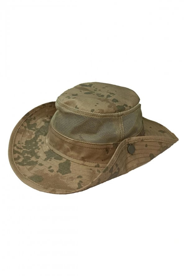 Jandarma Kamuflaj Askeri Jungle Şapka - Fötr Operasyon Şapkası - 3