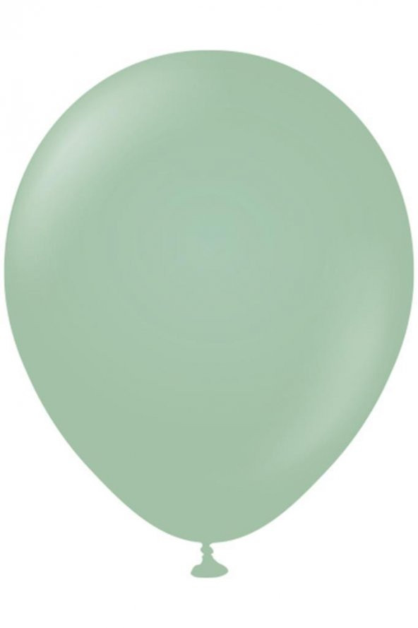 Beysüs Kış Yeşili Retro Balon 12 İnç 5 Li