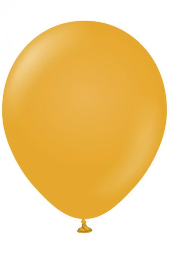 Beysüs Zerdeçal Retro Balon 12 İnç 5 Li