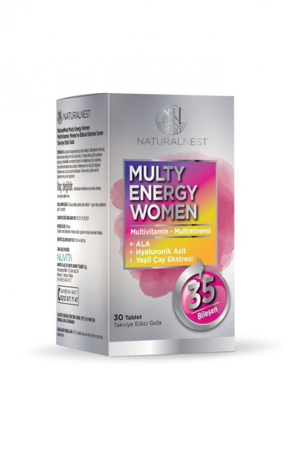 NATURALNEST Multivitamin Women 30 Tablet
