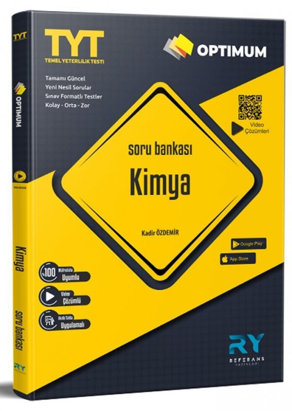 TYT Kimya Optimum Soru Bankası Referans Yayınları