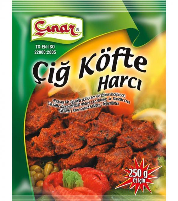 ÇINAR ÇİĞ KÖFTE HARCI 100 gr