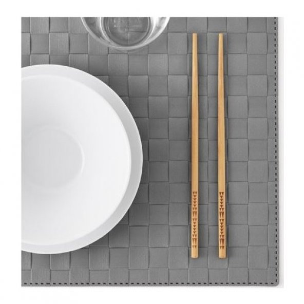 IKEA Trebent Yıkanabilir Bambu Chopstıck Japon Çin Yemek Çubuğu - 1