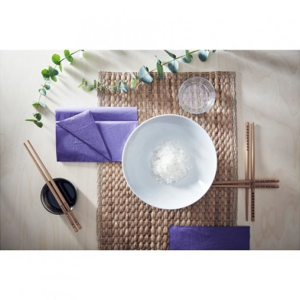 IKEA Trebent Yıkanabilir Bambu Chopstıck Japon Çin Yemek Çubuğu - 2