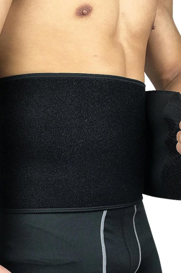 Grand Wolf Gw-Bsk - Siyah Neopren Ayarlanabilir Bel Korsesi