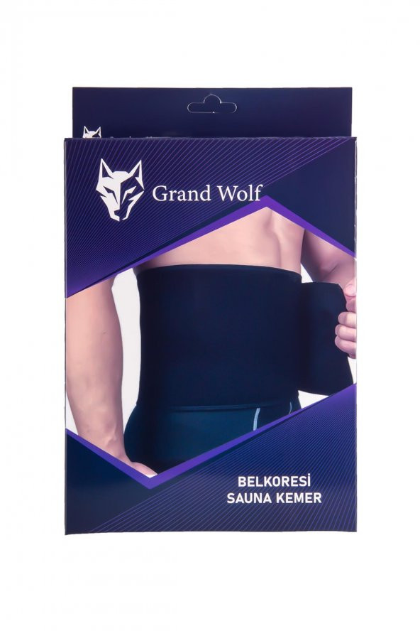 Grand Wolf Gw-Bsk - Siyah Neopren Ayarlanabilir Bel Korsesi - 7