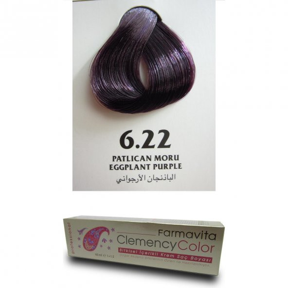 Farmavita Clemency Color Saç Boyası 60ml  6.2 İrize Koyu Kumral - 3