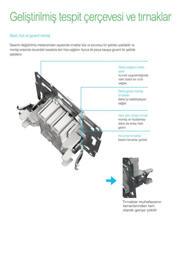 Asfora Sıva Altı Krem Çoçuk Korumalı Topraklı Priz - Resim 7