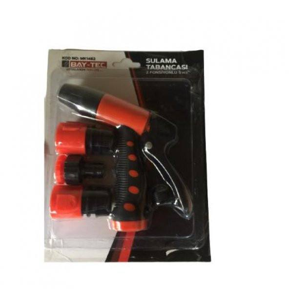 Bay-Tec MK1482 Bahçe Çiçek Sulama Tabancası 2 Fonksiyonlu 5Pcs