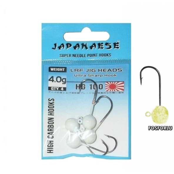 HG100 LRF ZOKA SETİ GLOW JİG HEAD - 2