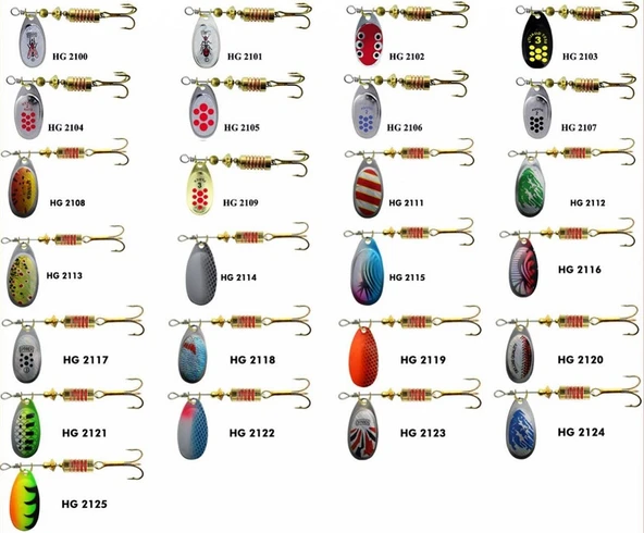 Spinner Alabalık Kaşık No:0-2gr ürün görseli 1