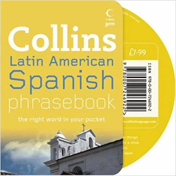 COLLINS LATIN AMERICAN SPANISH PHRASEBOOK