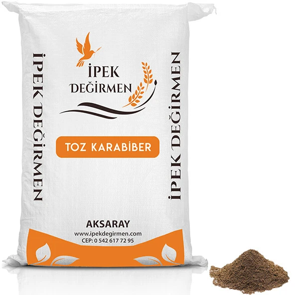 İpek Değirmen 250 GR Toz Karabiber Yemek Tatlandırıcı Yağ Yakıcı Baharat