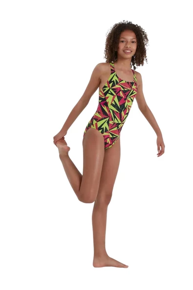 Speedo 8-12858G774 - Junier Hyperboom Logo Medalist Swimsuit - 4