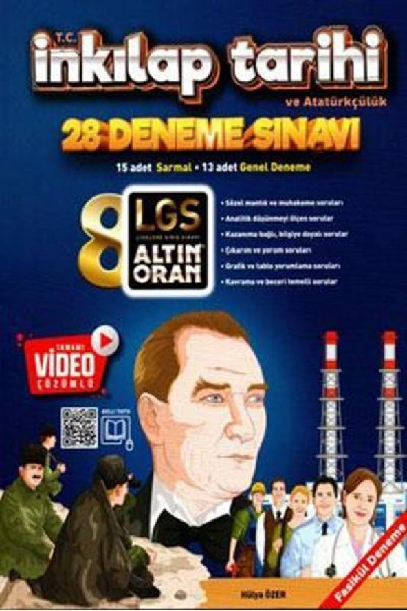 ALTIN ORAN 8.SINIF İNKİLAP TARİHİ 28 DENEME TAMAMI VİDEO ÇÖZÜMLÜ