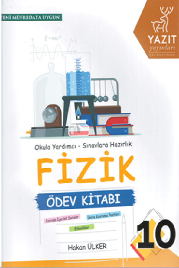 YAZIT 10.SINIF FİZİK ÖDEV KİTABI *YENİ*
