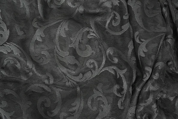 SULTAN 2 MODEL ANTRASİT RENK TEK KANAT Pileli Fon Perde 75*260 cm - Resim 8