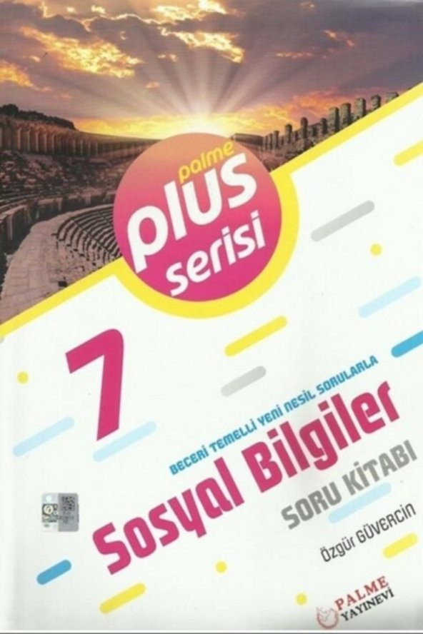 PALME 7.SINIF PLUS SOSYAL BİLGİLER SORU KİTABI ürün görseli