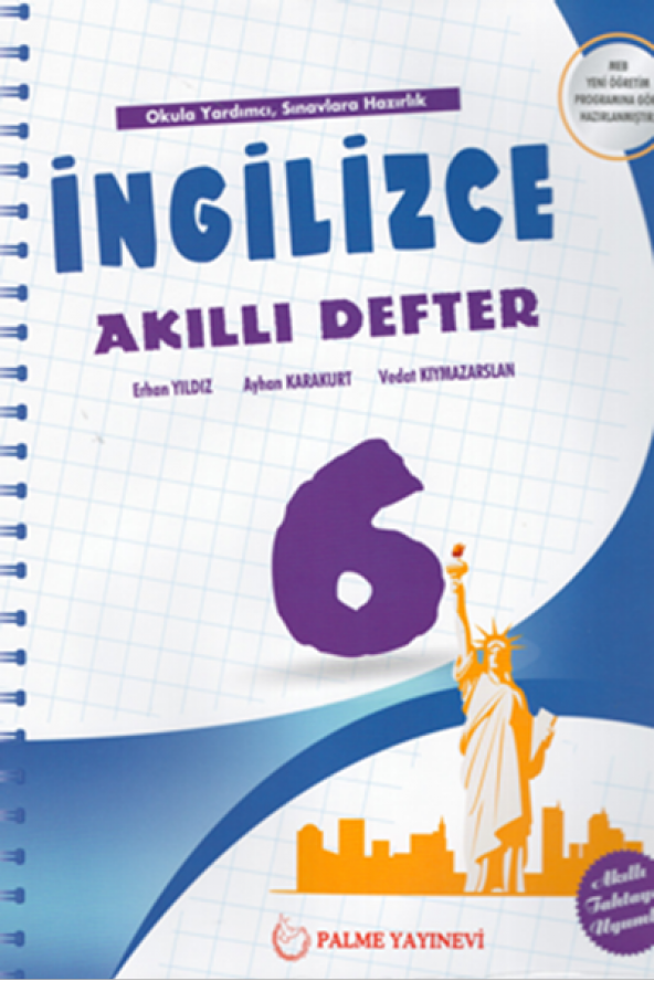PALME 6.SINIF İNGİLİZCE AKILLI DEFTER