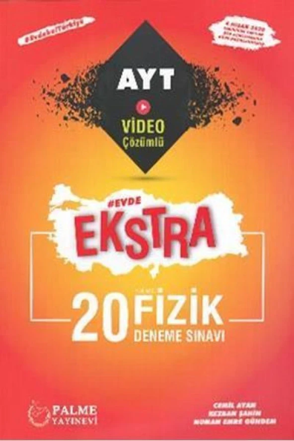 PALME YKS AYT EKSTRA FİZİK 20 DENEME SINAVI - 2