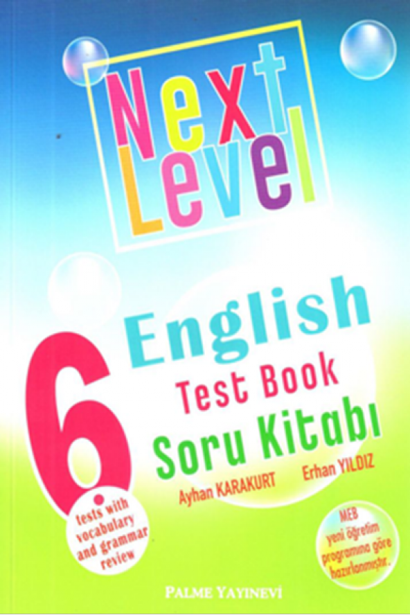 PALME 6.SINIF ENGLISH TEST BOOK SORU KİTABI NEXT LEVEL