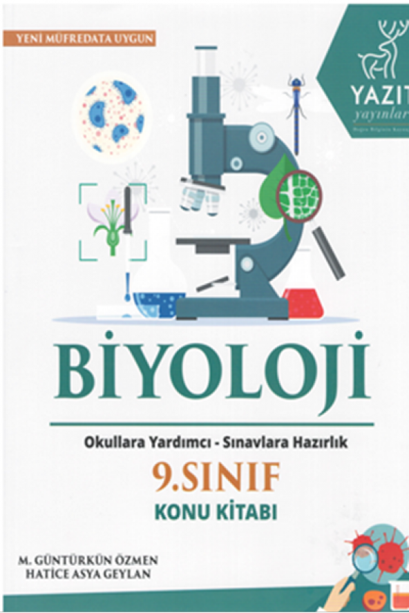 YAZIT 9.SINIF BİYOLOJİ KONU KİTABI *YENİ*