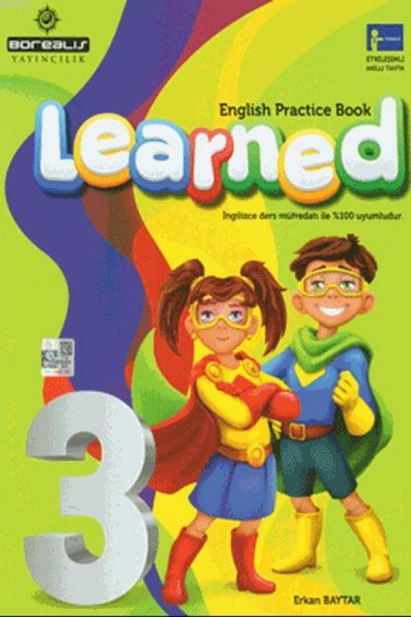 BOREALIS 3.SINIF LEARNED ENGLISH PRACTICE BOOK *YENİ*