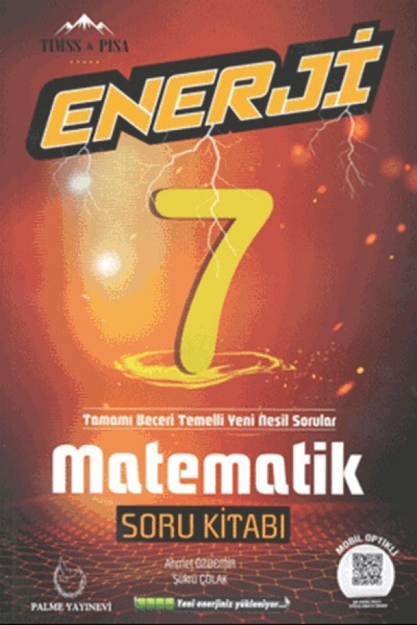 PALME 7.SINIF ENERJİ MATEMATİK SORU KİTABI *YENİ*