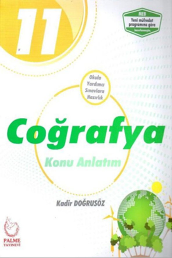 PALME 11.SINIF COĞRAFYA KONU KİTABI *YENİ*