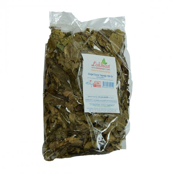 LokmanAVM Ceviz Yaprağı Doğal 100 Gr Paket - 3