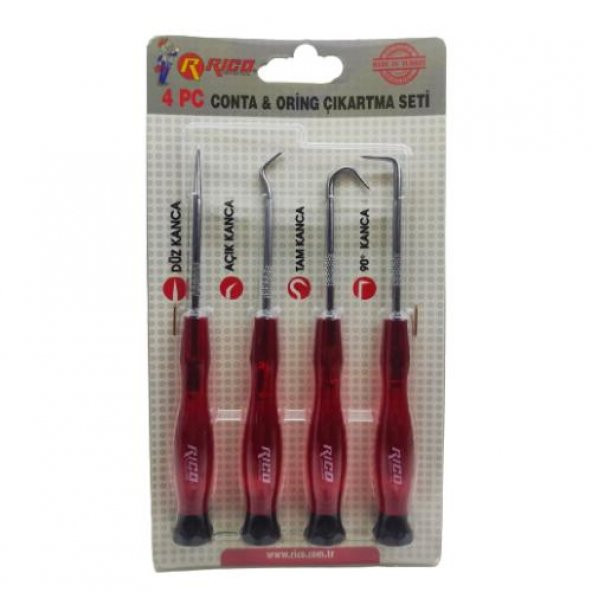 Rico KK1973 Conta Ve Oring Çıkartma Seti Takımı 4 Parça - 4