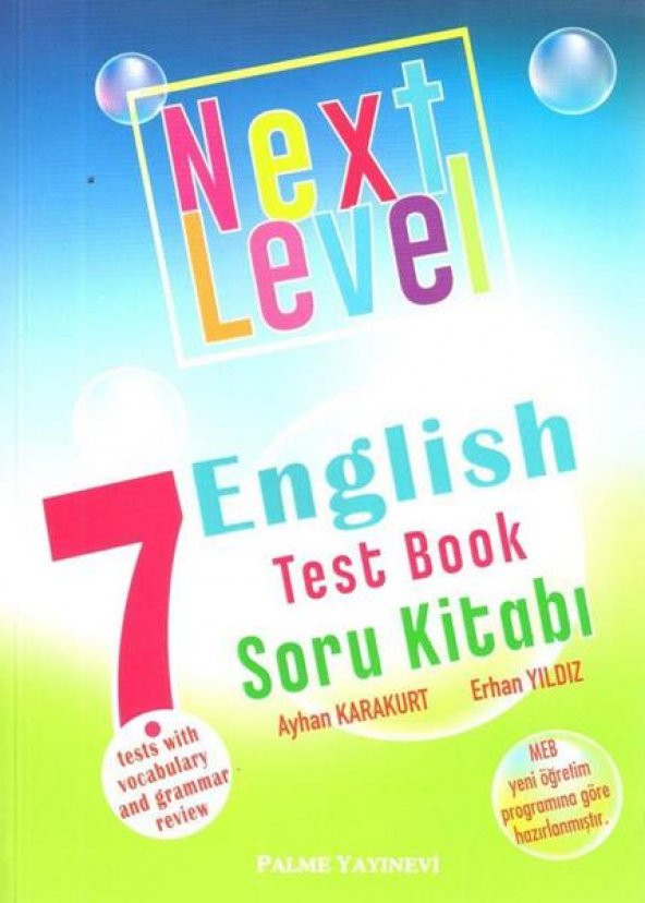 PALME 7.SINIF ENGLISH TEST BOOK SORU KİTABI NEXT LEVEL