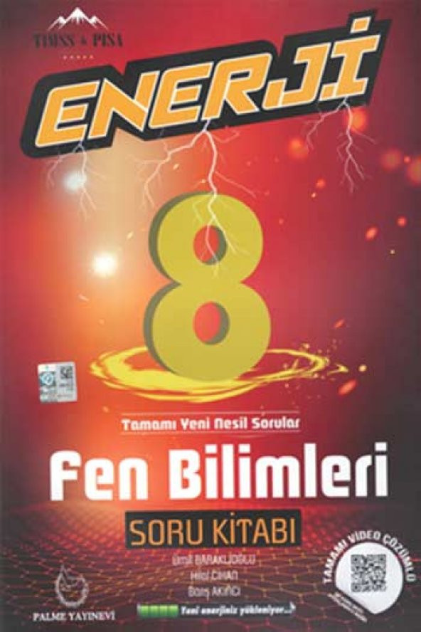 PALME 8.SINIF ENERJİ FEN BİLİMLERİ SORU KİTABI