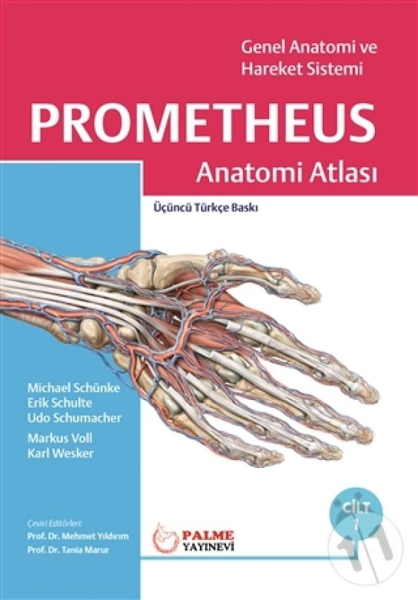 ANATOMİ ATLASI PROMETHEUS CİLT 1 *YENİ* ( PALME ) - 2
