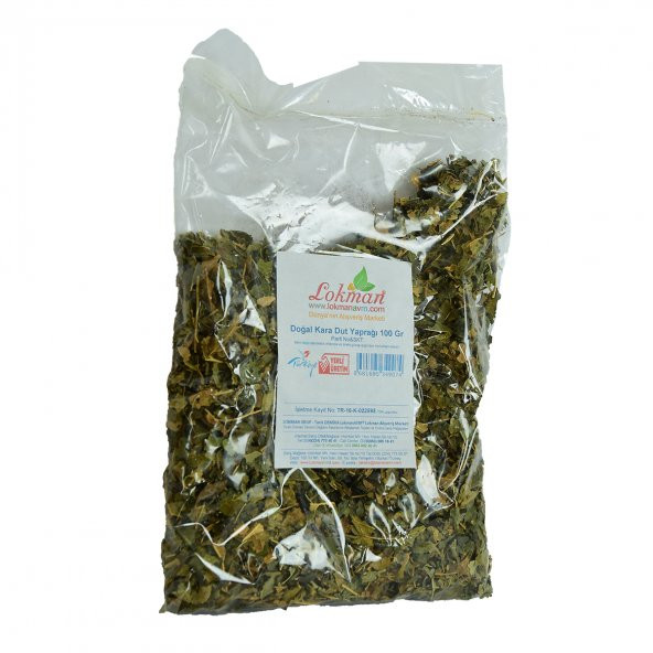 LokmanAVM Kara Dut Yaprağı Doğal 100 Gr Paket - 2