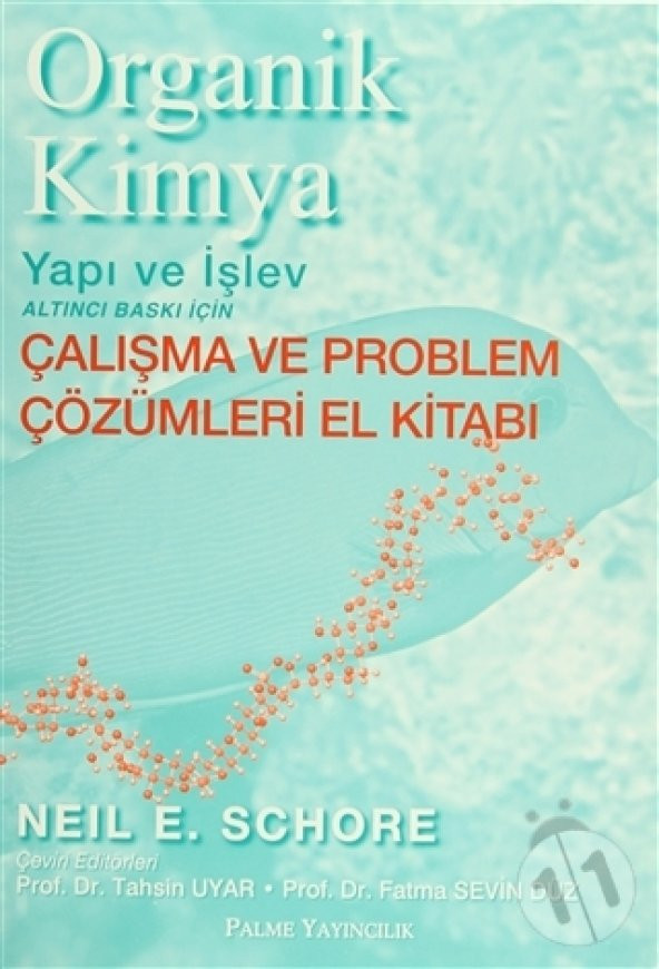 ORGANİK KİMYA YAPI VE İŞLEV ÇAL.KİTABI-PALME