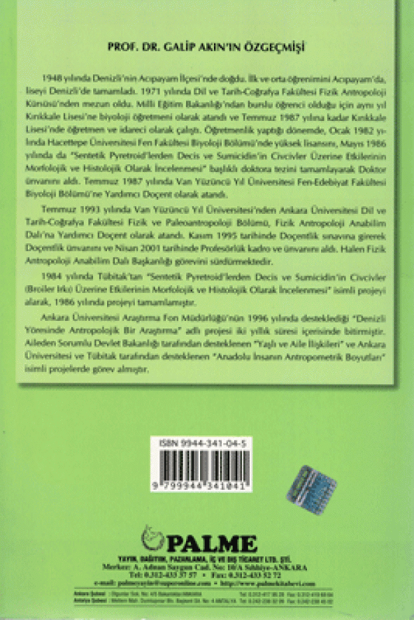 GERONTOLOJİ HER YÖNÜYLE YAŞLILIK -PALME - 2