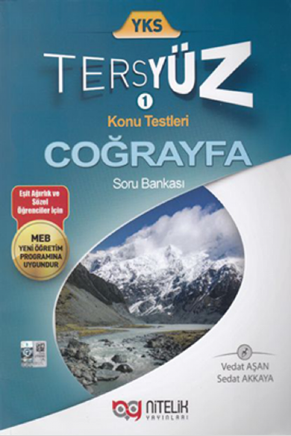 NİTELİK YKS TYT AYT COĞRAFYA TERSYÜZ SORU BANKASI