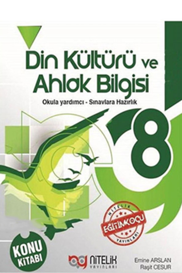 NİTELİK 8.SINIF DİN KÜLTÜRÜ VE AHLAK BİLGİSİ KONU KİTABI