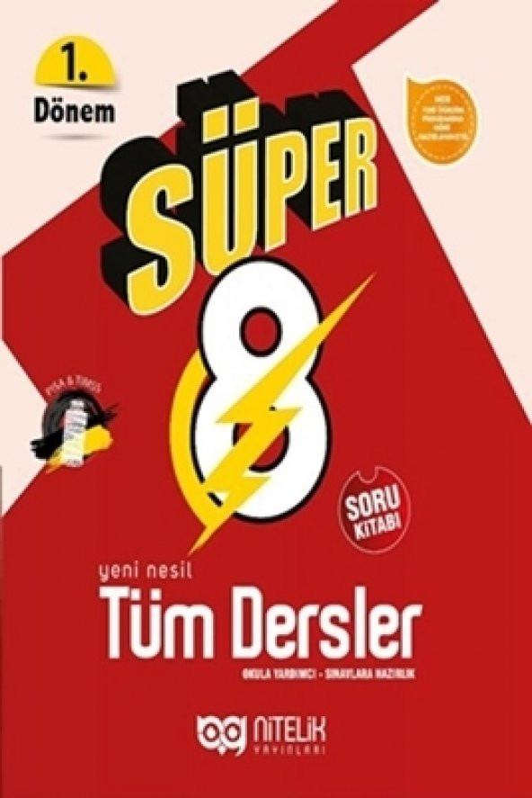 Nitelik 8.sınıf Yeni Nesil Süper 1. Dönem Tüm Dersler Soru Bankası - 2