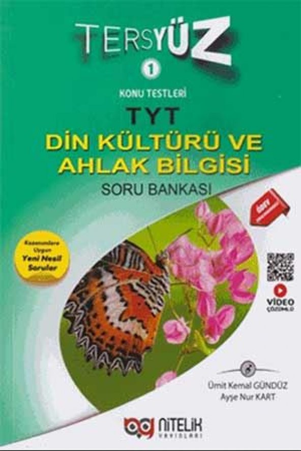 NİTELİK YKS TYT DİN KÜLTÜRÜ VE AHLAK BİLGİSİ SORUKİTABI *YENİ*