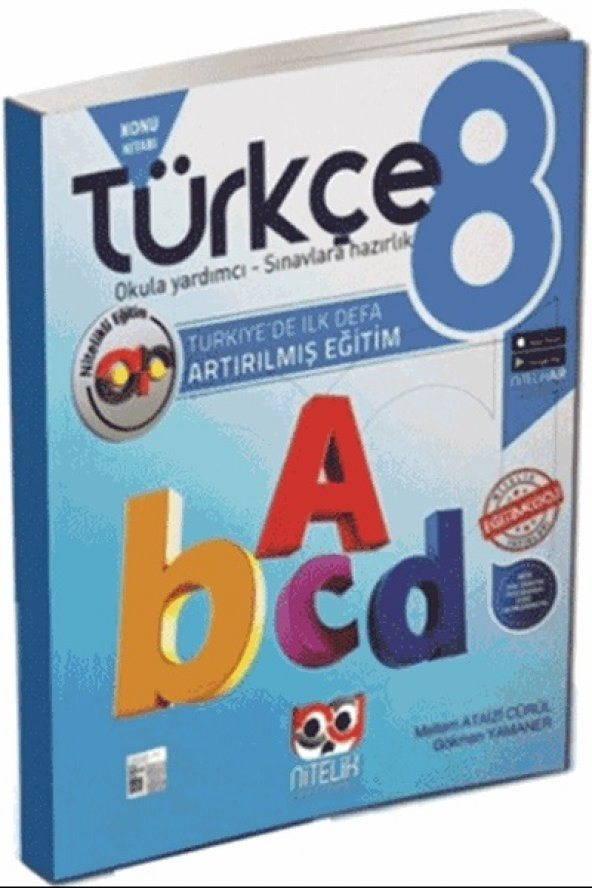 NİTELİK 8.SINIF ARTIRILMIŞ TÜRKÇE KONU KİTABI