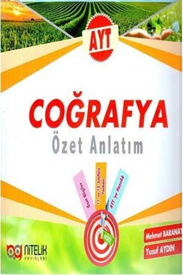NİTELİK YKS AYT COĞRAFYA ÖZET ANLATIM *YENİ*