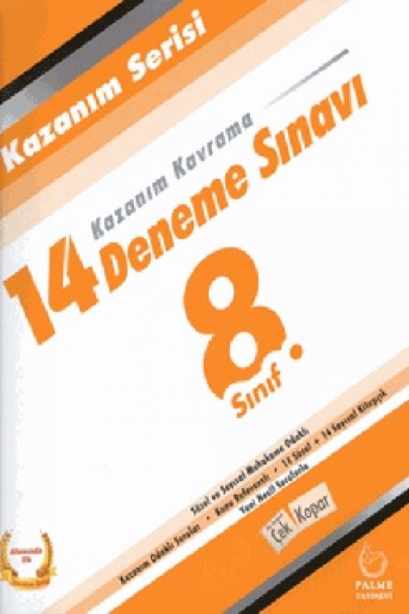 PALME 8.SINIF KAZANIM TÜM DERSLER 14 DENEME SINAVI