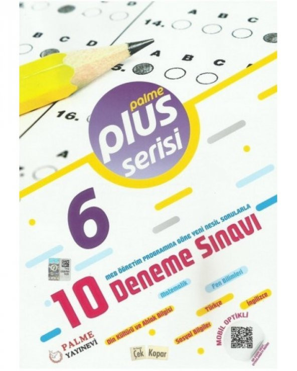 PALME 6.SINIF PLUS 10LU DENEME SINAVI