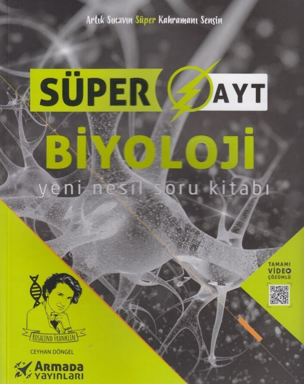 ARMADA YKS AYT BİYOLOJİ SÜPER SORU KİTABI YENİ NESİL