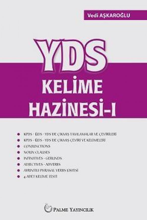 YDS KELİME HAZİNESİ-1 ( PALME ) - 2