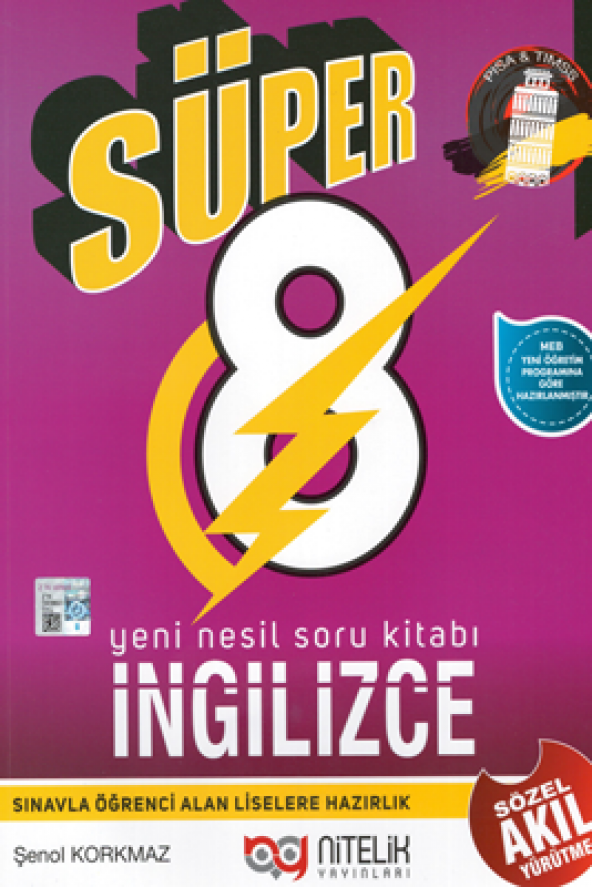 NİTELİK 8.SINIF YENİ NESİL SÜPER İNGİLİZCE SORU KİTABI
