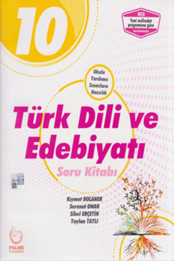 PALME 10.SINIF TÜRK DİLİ VE EDEB.SORU KİTABI *YENİ*