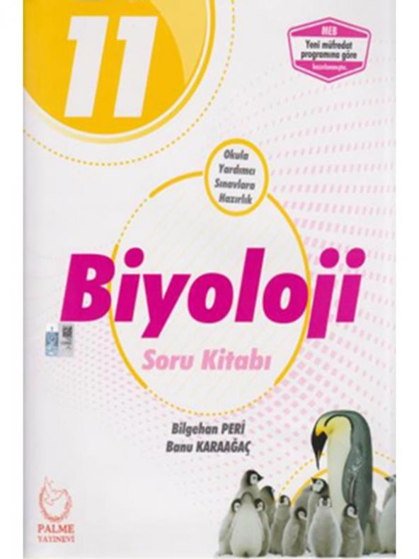 PALME 11.SINIF BİYOLOJİ SORU KİTABI*YENİ*